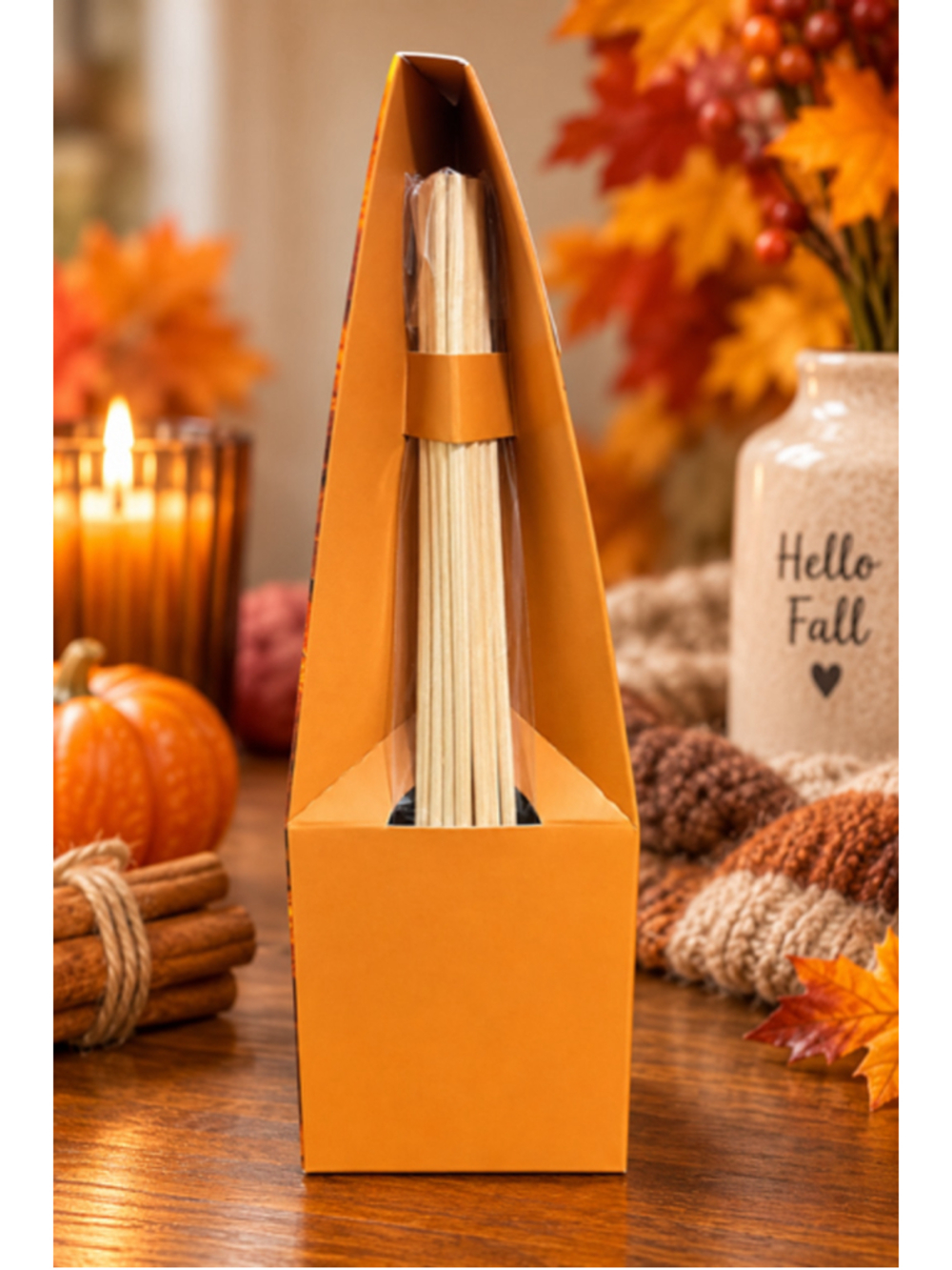 Ashland Pumpkin Bread Fall Reed Diffuser – 3.3 fl oz - Picture 3 of 3